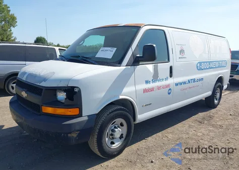 2006 Chevrolet Express Work Van из США, поврежденный, VIN 1GCGG29V161238317